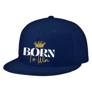 Born To Win Embroidered Hat