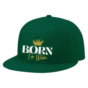 Born To Win Embroidered Hat