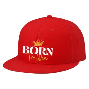 Born To Win Embroidered Hat