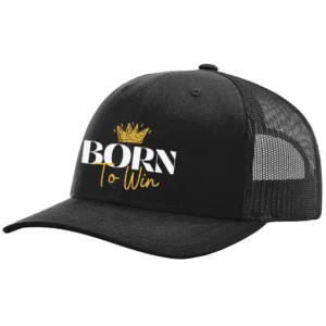 Born To Win Embroidered Hat