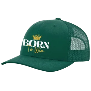 Born To Win Embroidered Hat