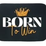Born To Win Water Resistant Laptop Sleeve With Side Pocket – 15 Inch
