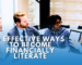 6 Effective Ways to Become Financially Literate