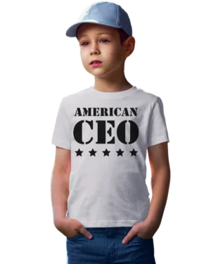 Five Star American CEO Unisex Youth T-Shirt