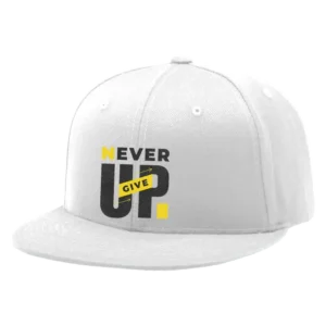 Never Give Up Embroidered Hat