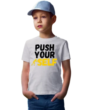 Push Your Self Unisex Youth T-Shirt