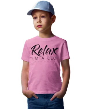 Relax Im A CEO Unisex Youth T-Shirt