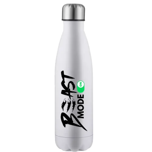 Beast Mode On 17oz Stainless Steel Water Bottle