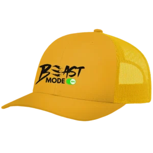 Beast Mode On Embroidered Hat