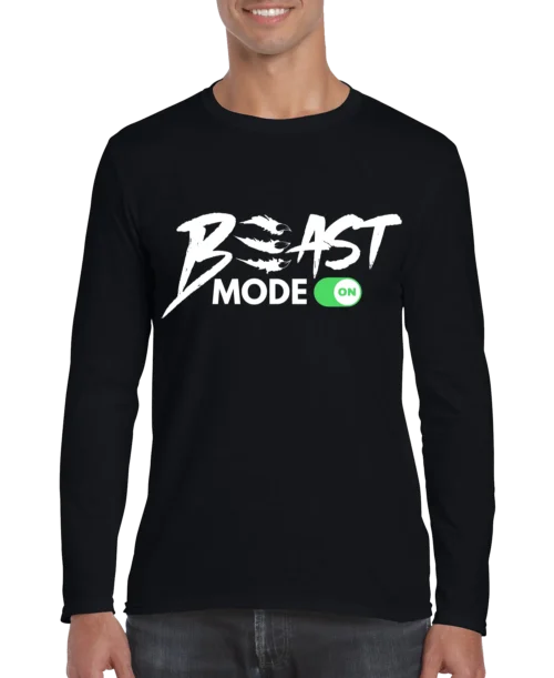 Beast Mode On Long Sleeve Shirt