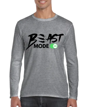 Beast Mode On Long Sleeve Shirt