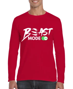 Beast Mode On Long Sleeve Shirt