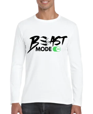 Beast Mode On Long Sleeve Shirt