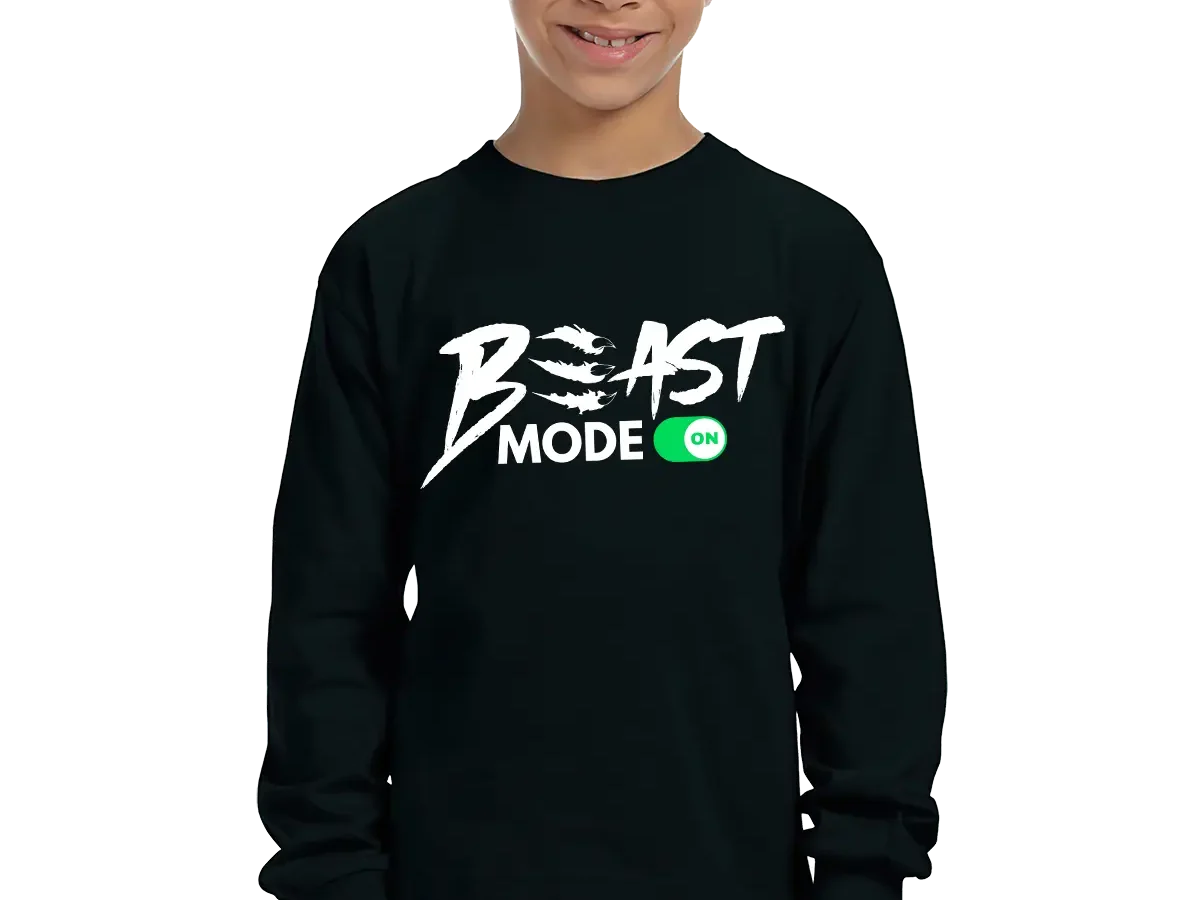 https://theceocreative.com/wp-content/uploads/2023/09/beast-mode-on-Unisex-Youth-Long-Sleeve-Shirt-black-1200x900.webp
