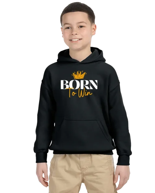 Born To Win Unisex Youth Hoodie