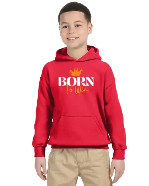 Born To Win Unisex Youth Hoodie