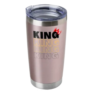King Crown 20oz Insulated Vacuum Sealed Tumbler