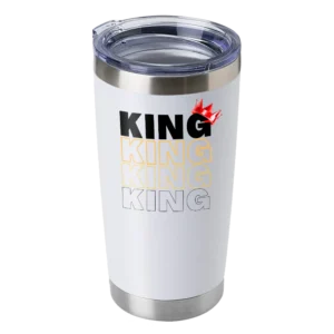 King Crown 20oz Insulated Vacuum Sealed Tumbler