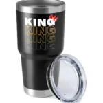 King Crown 30oz Insulated Vacuum Sealed Tumbler
