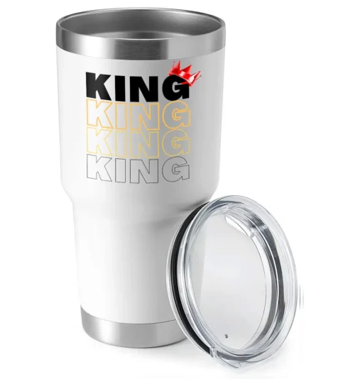 King Crown 30oz Insulated Vacuum Sealed Tumbler