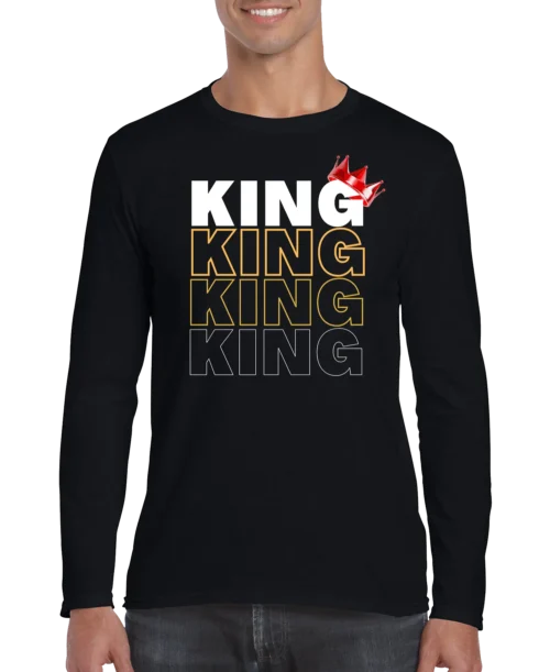 King Crown Men’s Long Sleeve Shirt