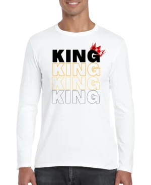 King Crown Men’s Long Sleeve Shirt