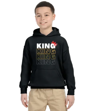 King Crown Unisex Youth Hoodie