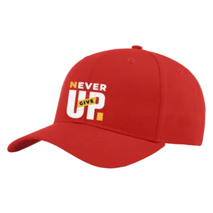 Never Give Up Embroidered Hat