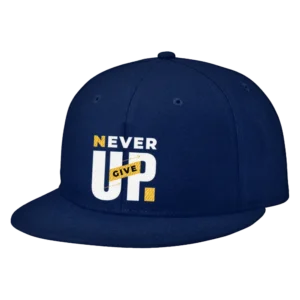 Never Give Up Embroidered Hat