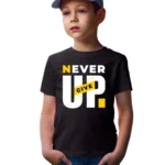 Never Give Up Unisex Youth T-Shirt
