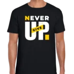 Never Give Up Men’s Unisex T-shirt