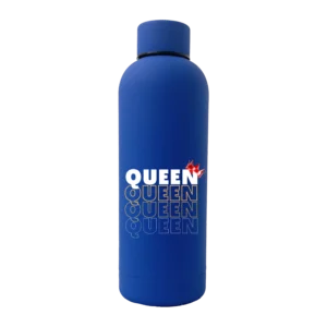Queen Crown 17oz Stainless Rubberized Water Bottle