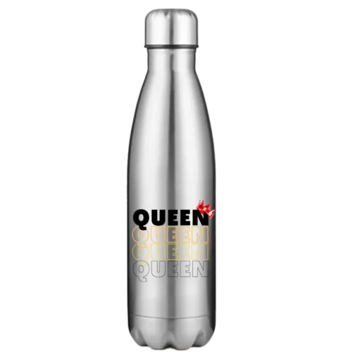 Queen Crown 17oz Stainless Steel Water Bottle