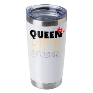 Queen Crown 20oz Insulated Vacuum Sealed Tumbler