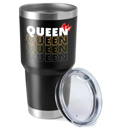 Queen Crown 30oz Insulated Vacuum Sealed Tumbler