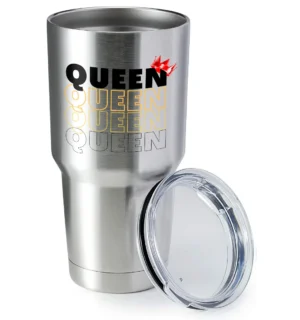 Queen Crown 30oz Insulated Vacuum Sealed Tumbler
