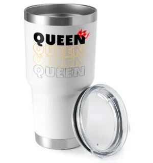 Queen Crown 30oz Insulated Vacuum Sealed Tumbler