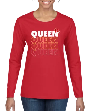 Queen Crown Women’s Long Sleeve Shirt