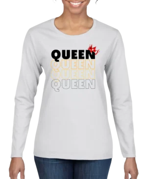 Queen Crown Women’s Long Sleeve Shirt