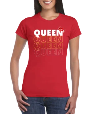 Queen Crown Women’s Slim Fit T-shirt