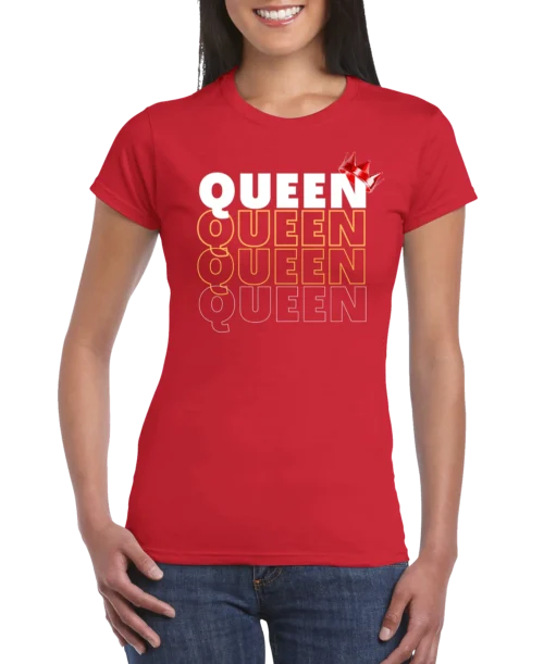 Queen Crown Women’s Slim Fit T-shirt