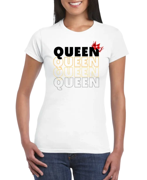 Queen Crown Women’s Slim Fit T-shirt