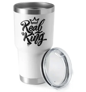 Real King 30oz Insulated Vacuum Sealed Tumbler