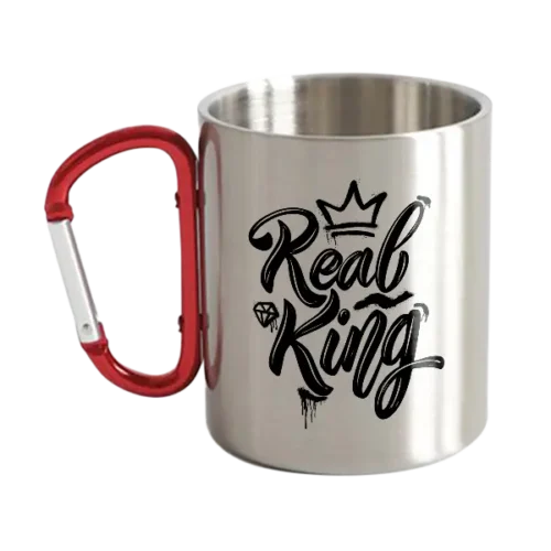 Real King Carabiner Mug 12oz