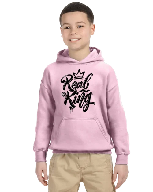 Real King Unisex Youth Hoodie