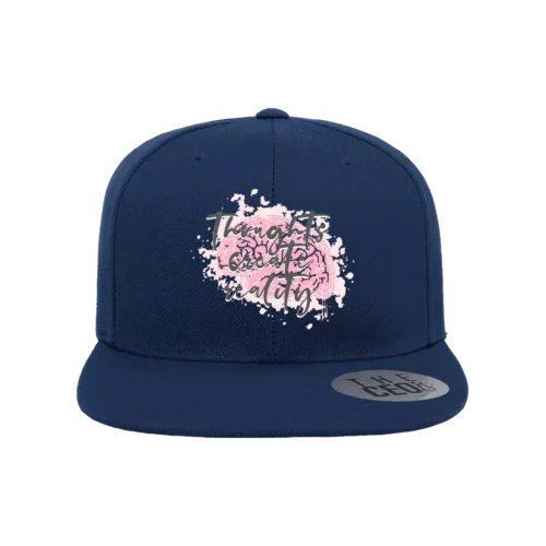 Thoughts Create Reality Embroidered Hat