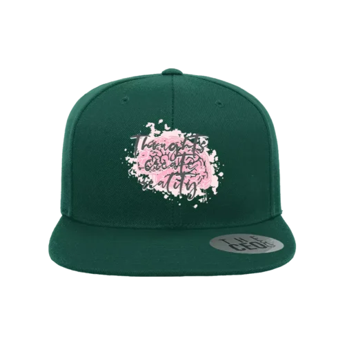Thoughts Create Reality Embroidered Hat