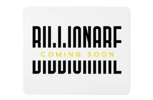 Billionare Coming Soon Premium Rectangle Mouse Pad With Stitched Edges