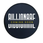 Billionare Coming Soon Premium Round Mouse Pad With Stitched Edges