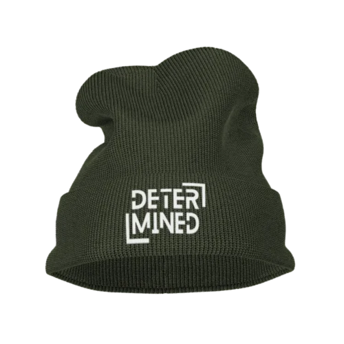 Determined CEO Embroidered Beanie Hat